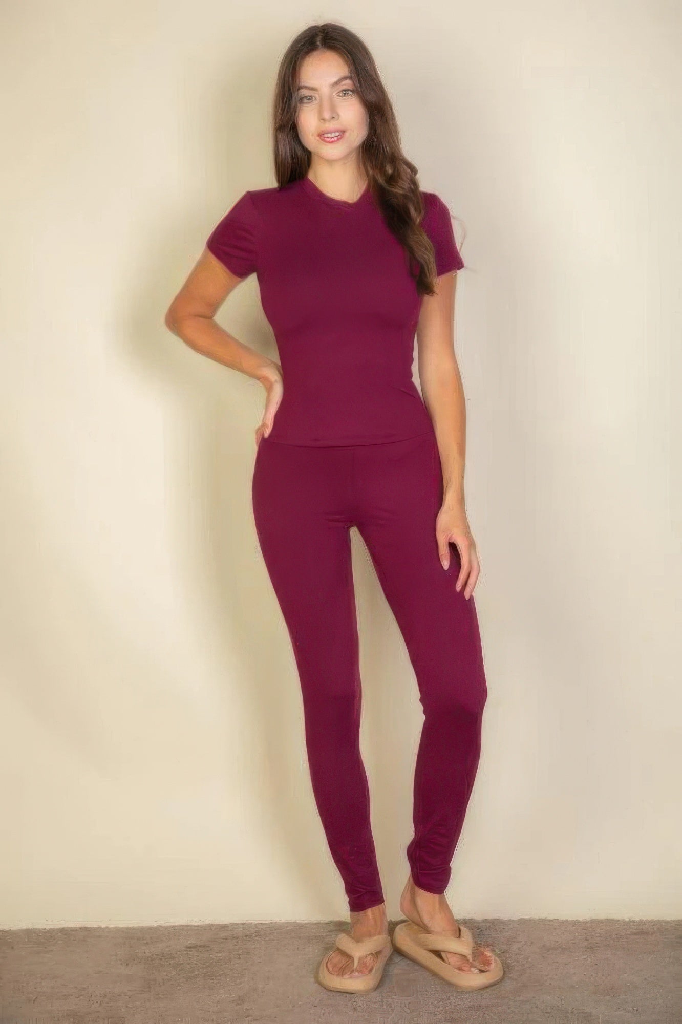 Basic Solid Leggings-Product Type | Naughty Smile Fashion