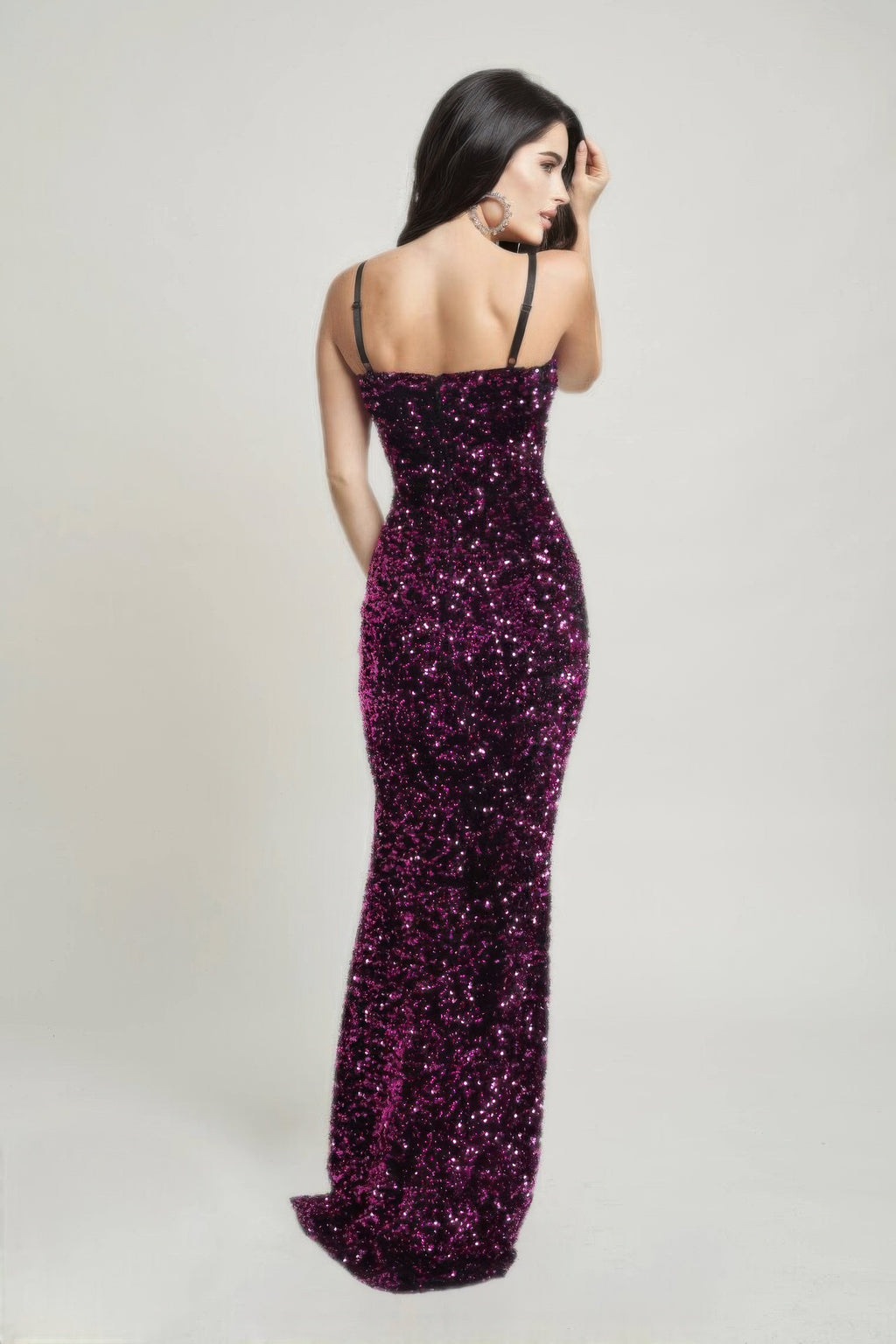 Cecily Teddy Velvet Corset Maxi Dress-Product Type | Naughty Smile Fashion