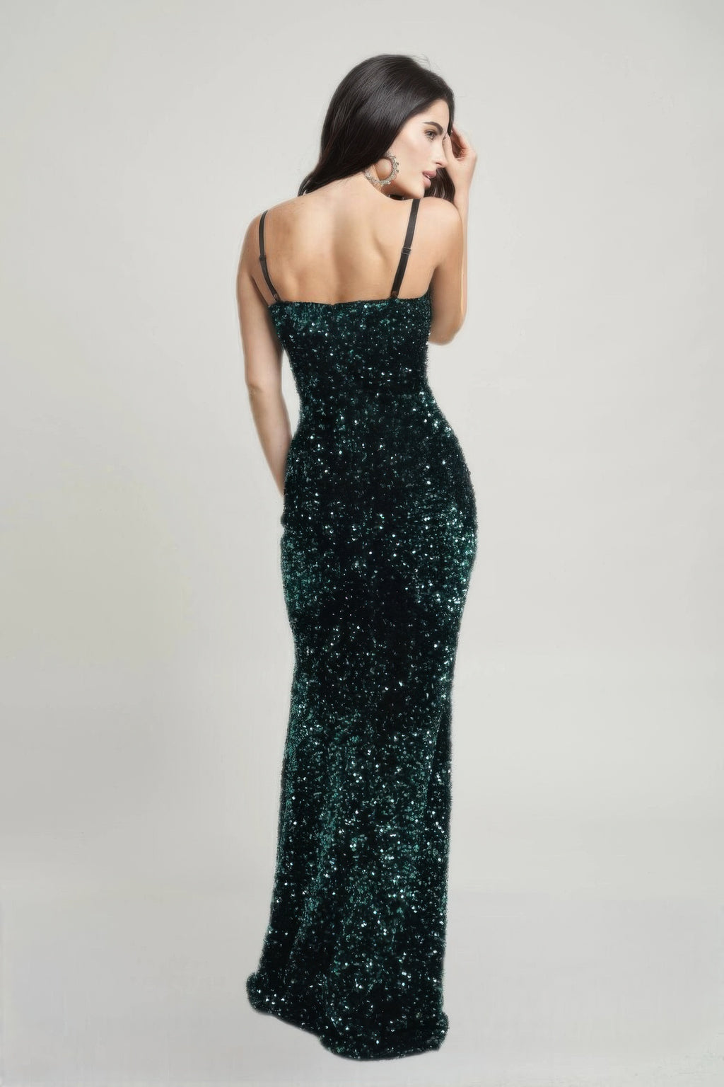 Cecily Teddy Velvet Corset Maxi Dress-Product Type | Naughty Smile Fashion
