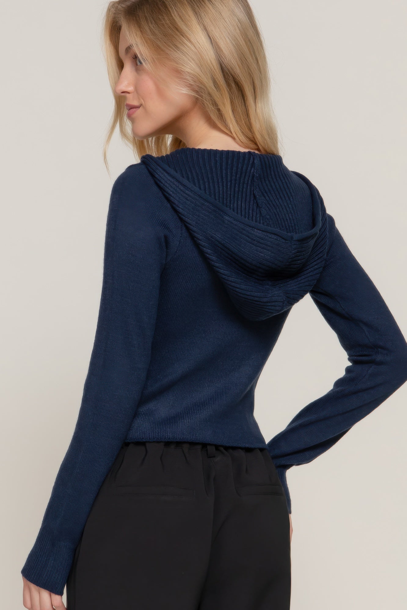 2-way zip closure sweater hoodie cardigan-Product Type | Naughty Smile Fashion