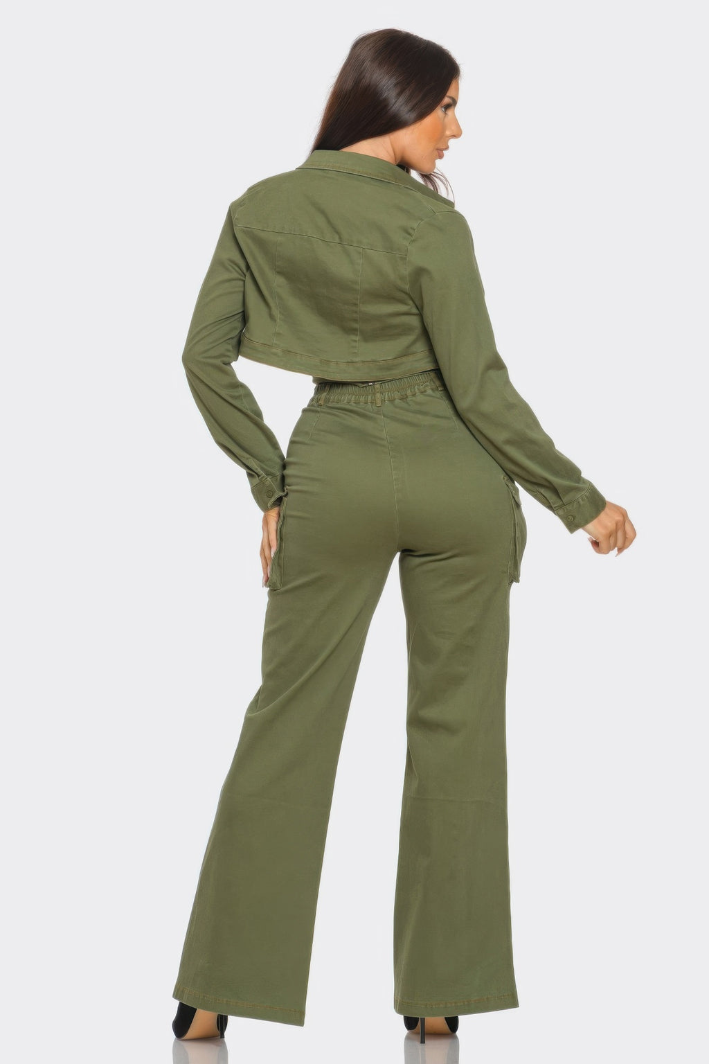 Crop Jacket 3pcs Set-Product Type | Naughty Smile Fashion