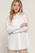 Long Sleeve Loose Fit Shirt-Product Type | Naughty Smile Fashion