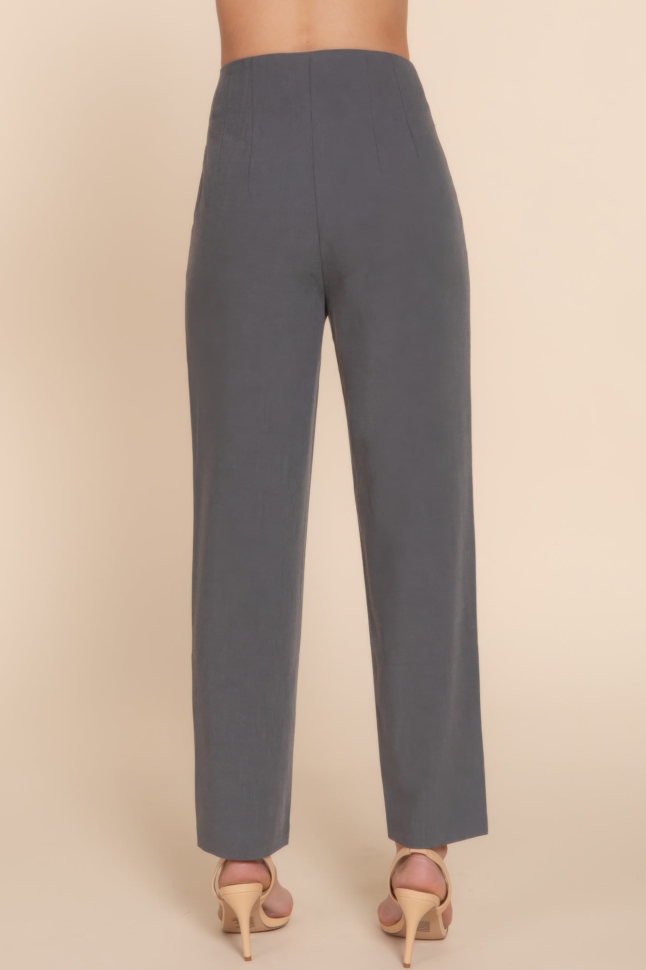 High Waist Pintuck Detail Long Pants-Product Type | Naughty Smile Fashion