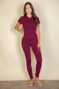 Short Sleeve Round Neck T Shirt-Product Type | Naughty Smile Fashion