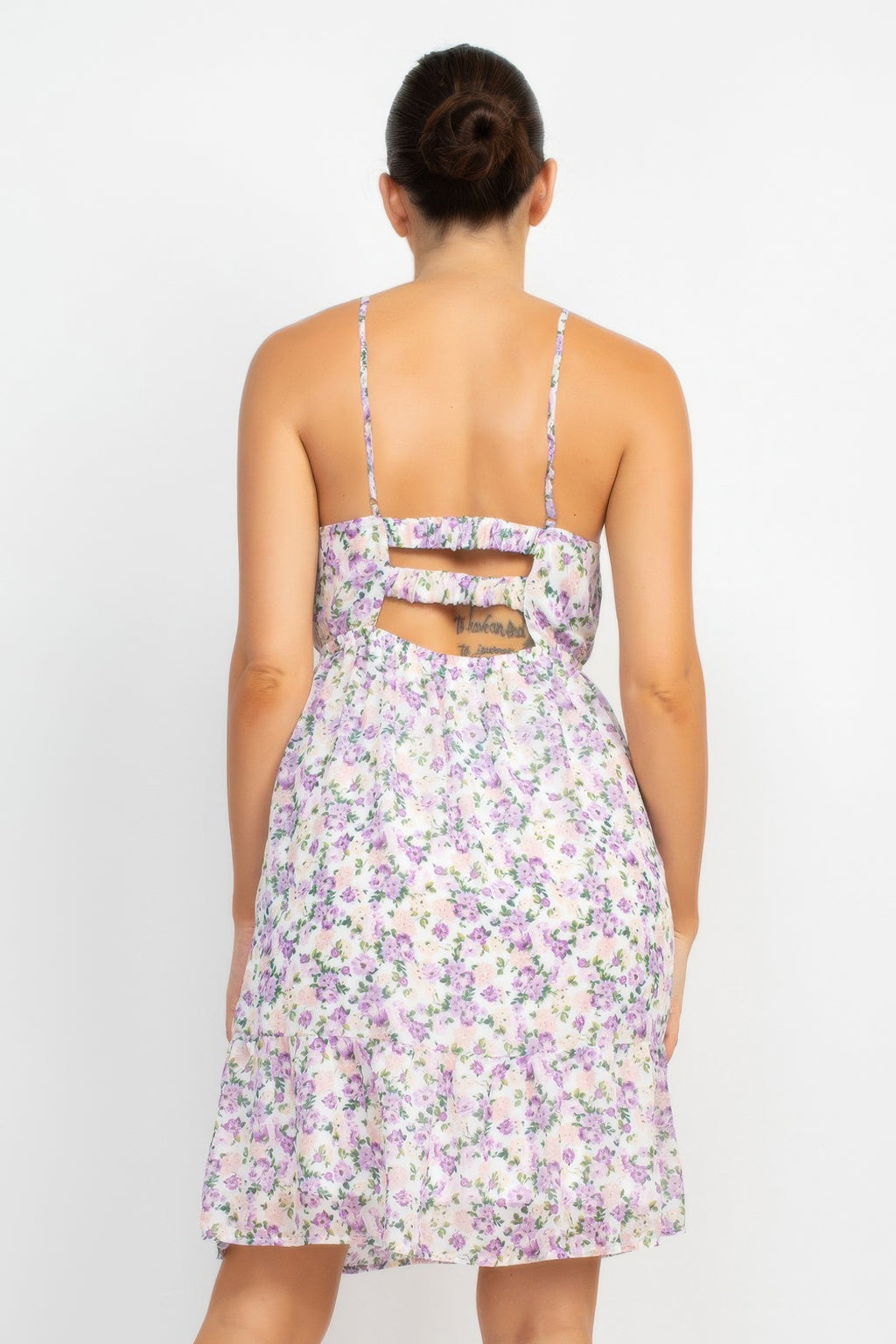 Double Strap Back Mini Dress-Product Type | Naughty Smile Fashion