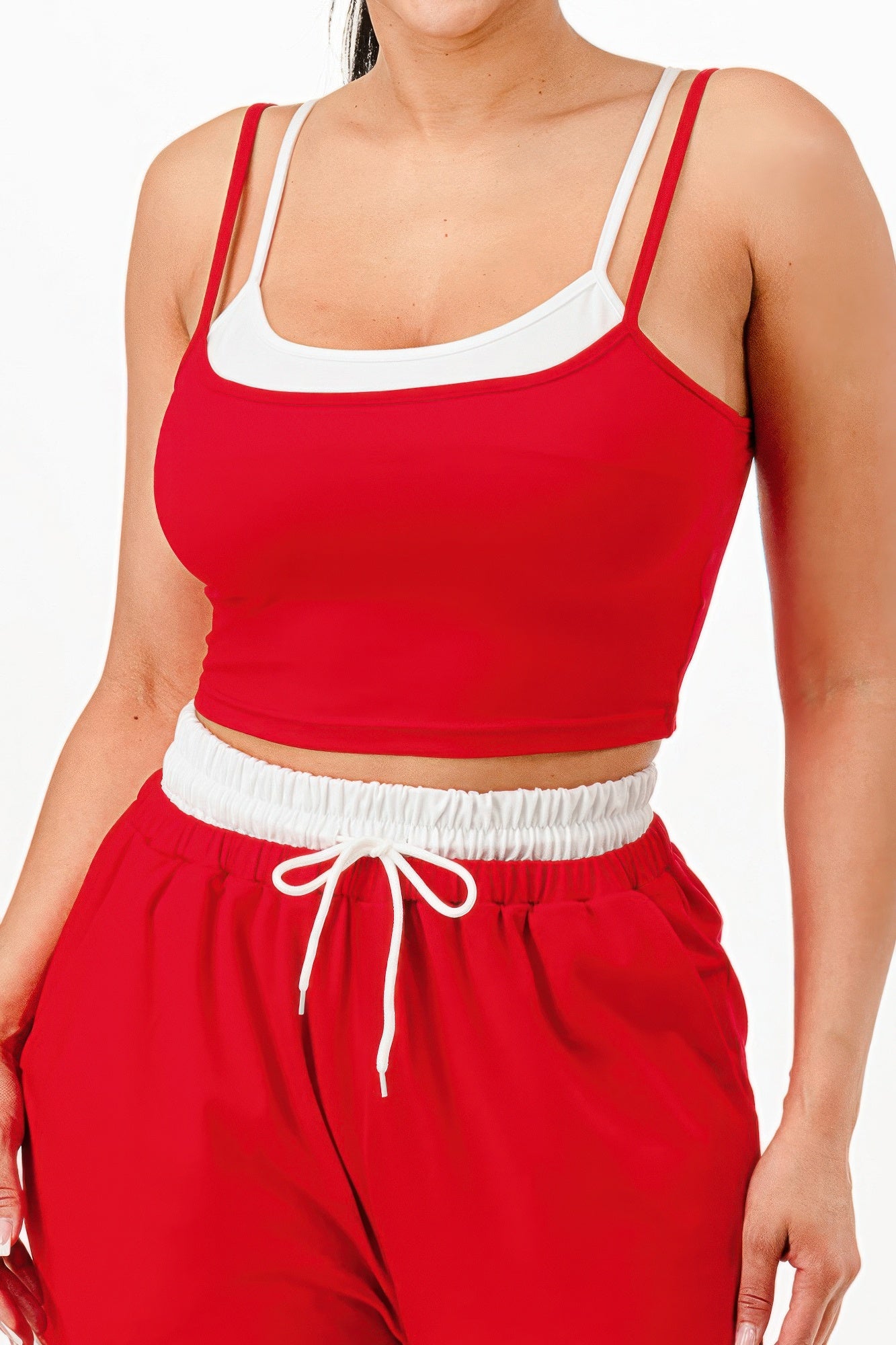 Tank Top And Sweatpant Set-Product Type | Naughty Smile Fashion