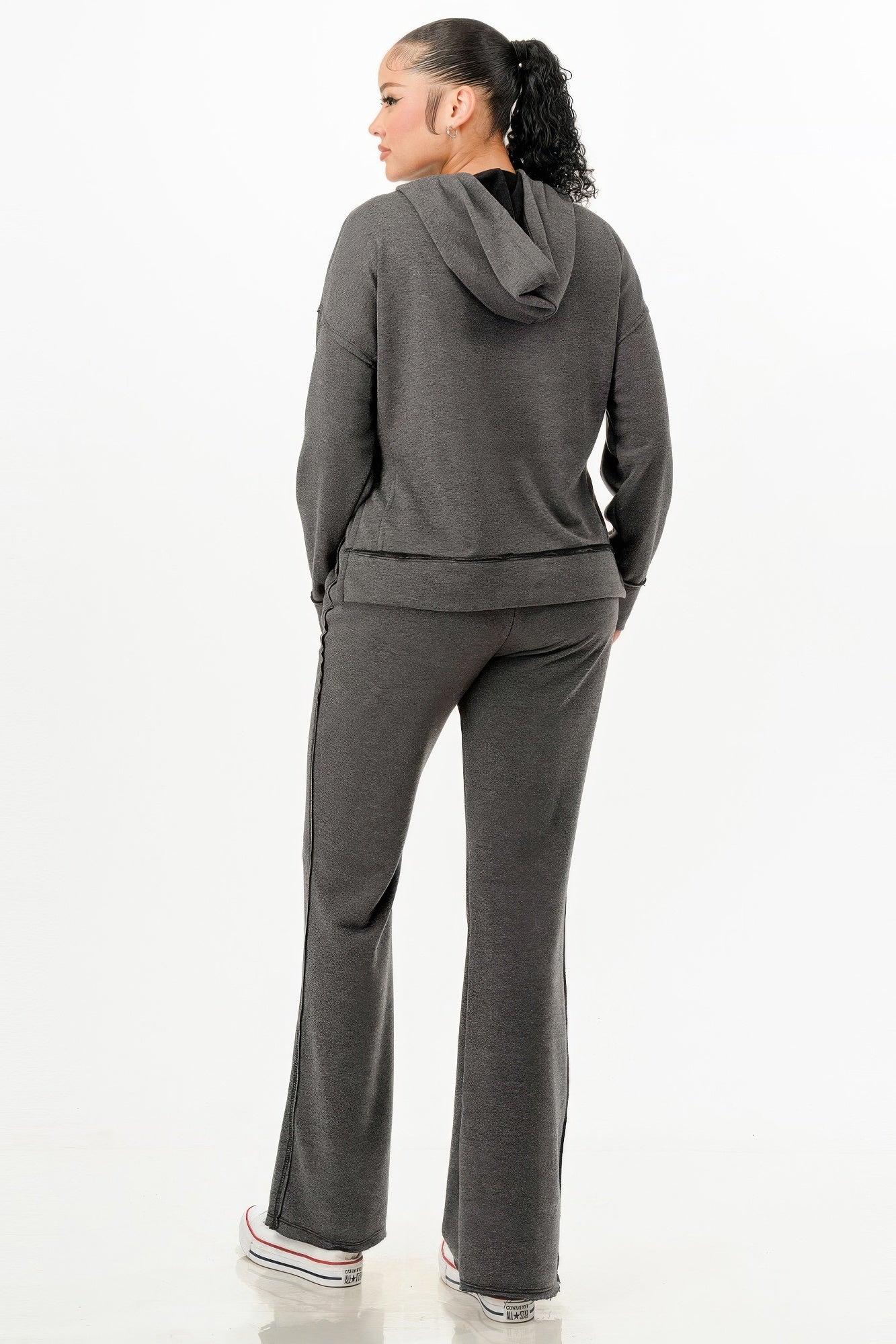 Washed Sweat Two-piece Set-Product Type | Naughty Smile Fashion