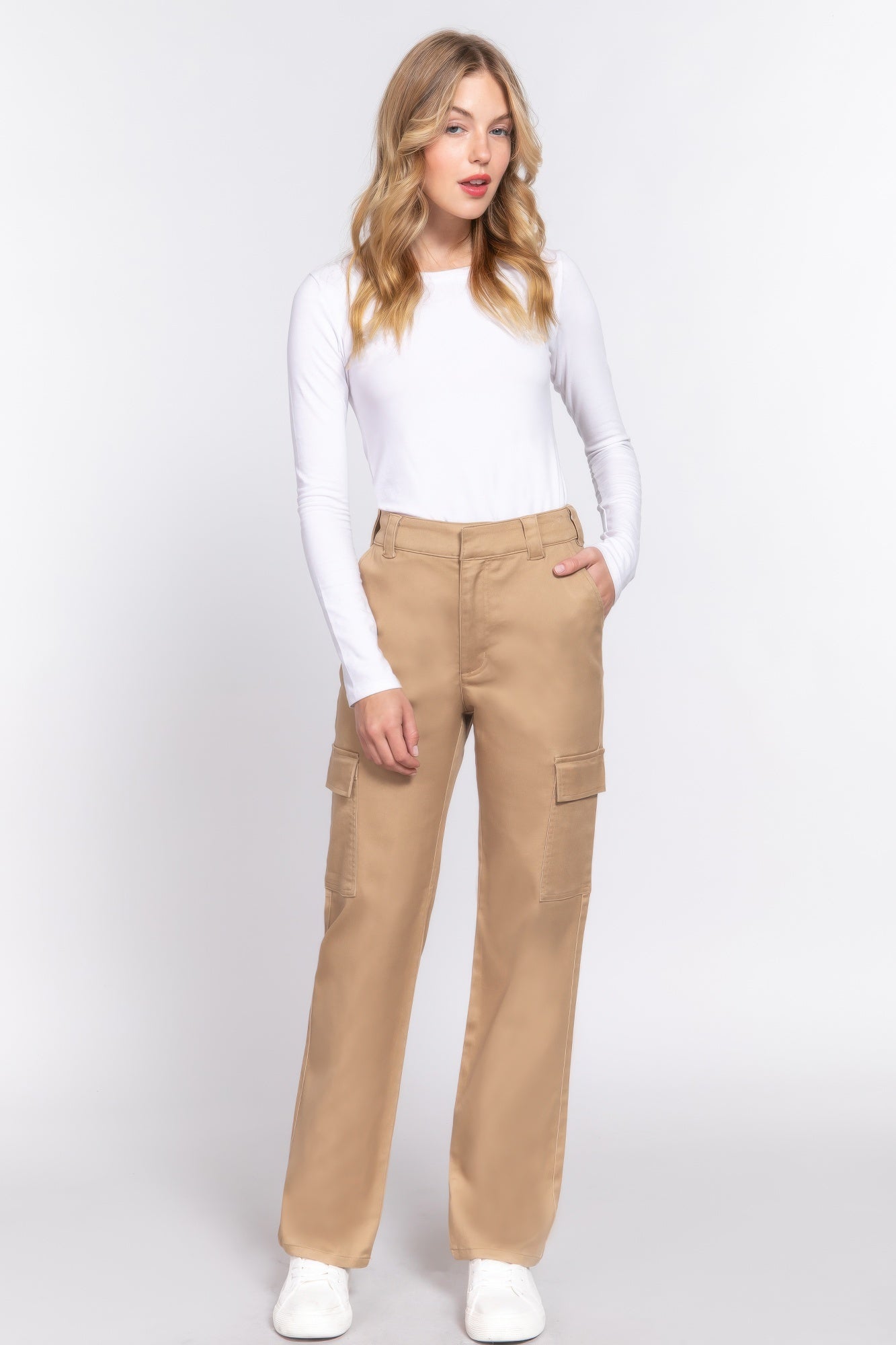 Straight Fit Long Pants-Product Type | Naughty Smile Fashion