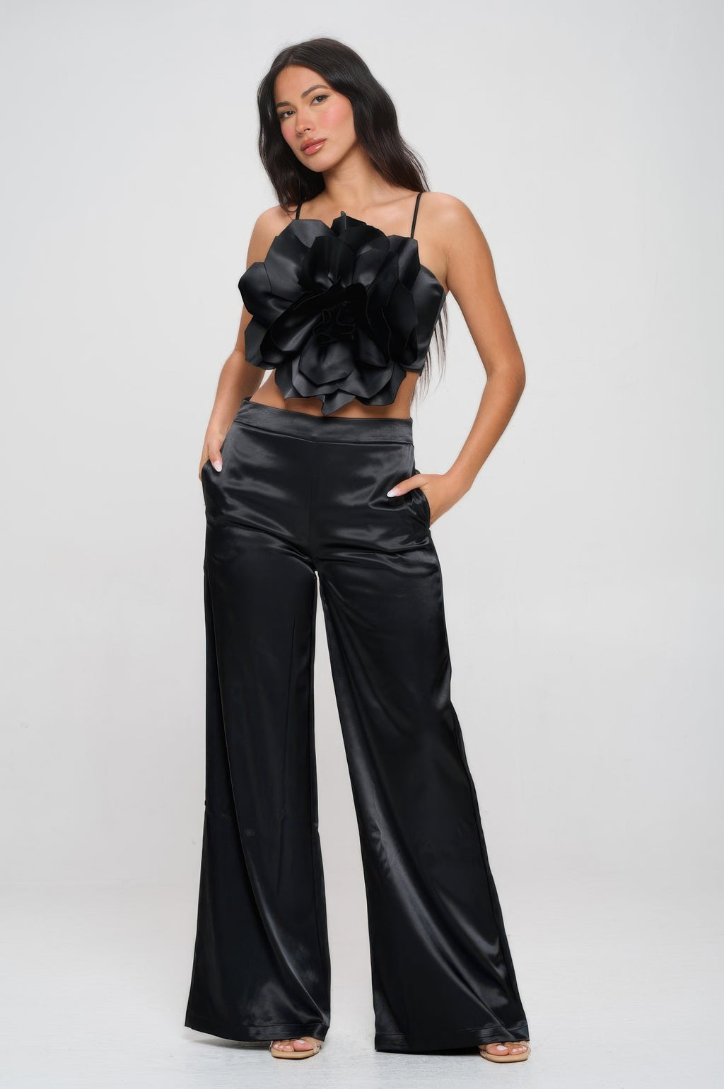 Crop Top & Pant Set-Product Type | Naughty Smile Fashion