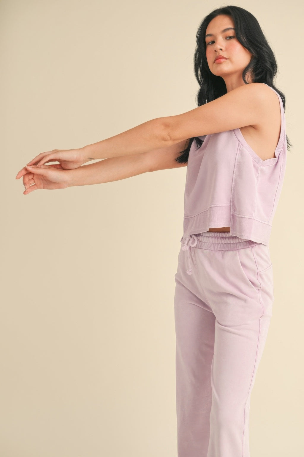 Mineral Wash Sleeveless Top-Product Type | Naughty Smile Fashion