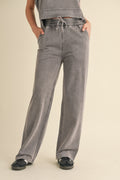 Mineral Wash Pants-Product Type | Naughty Smile Fashion