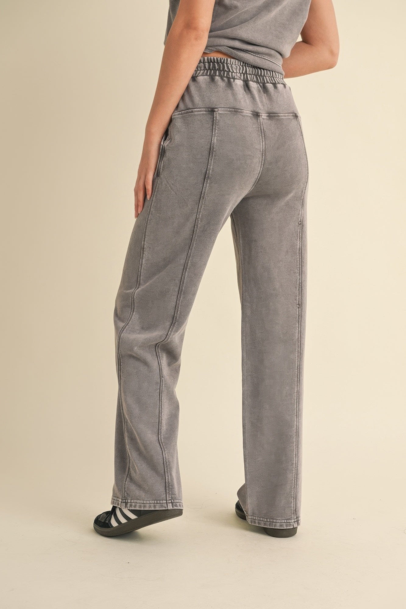 Mineral Wash Pants-Product Type | Naughty Smile Fashion
