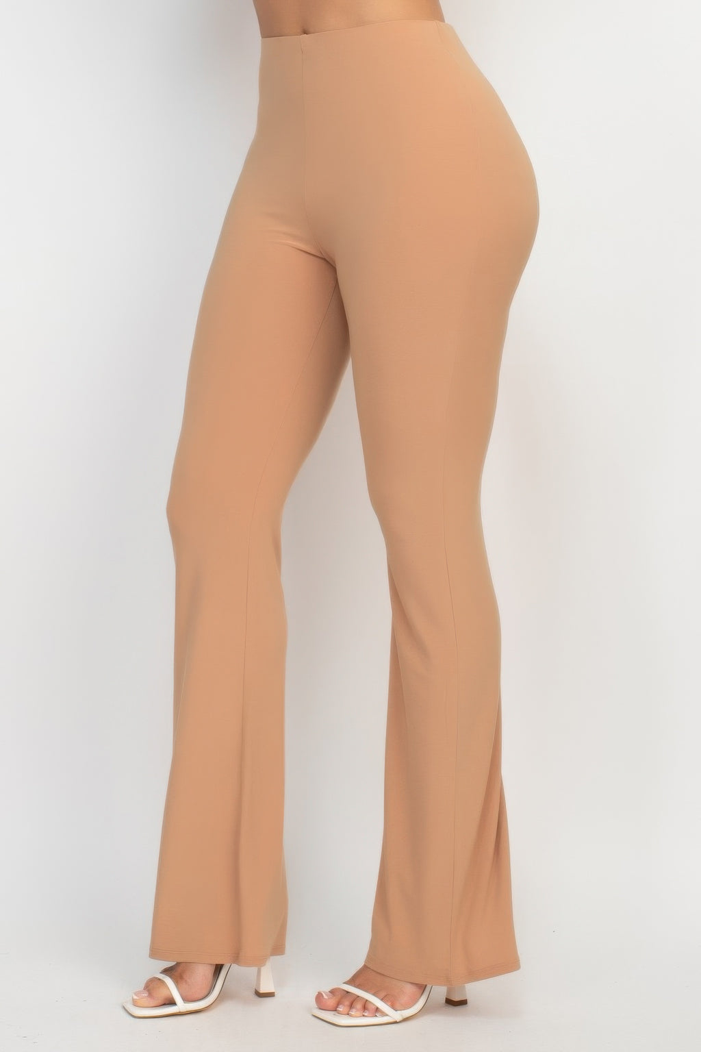 Fit And Flare Elastic Casual Pants-Product Type | Naughty Smile Fashion