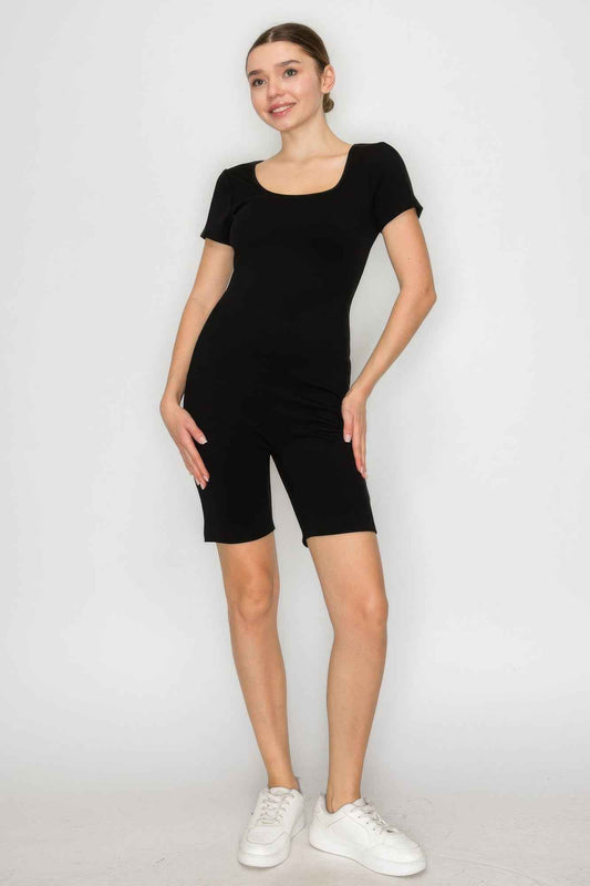 New Arrival – Scoop Short Sleeve Rib Romper – New Arrival Now Live
