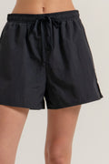 Anorak Side Slit Workout Shorts-Product Type | Naughty Smile Fashion