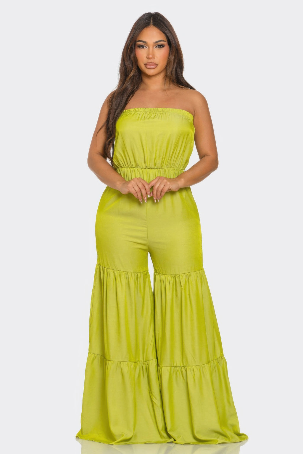 Jumpsuit Ruffle Hem-Product Type | Naughty Smile Fashion