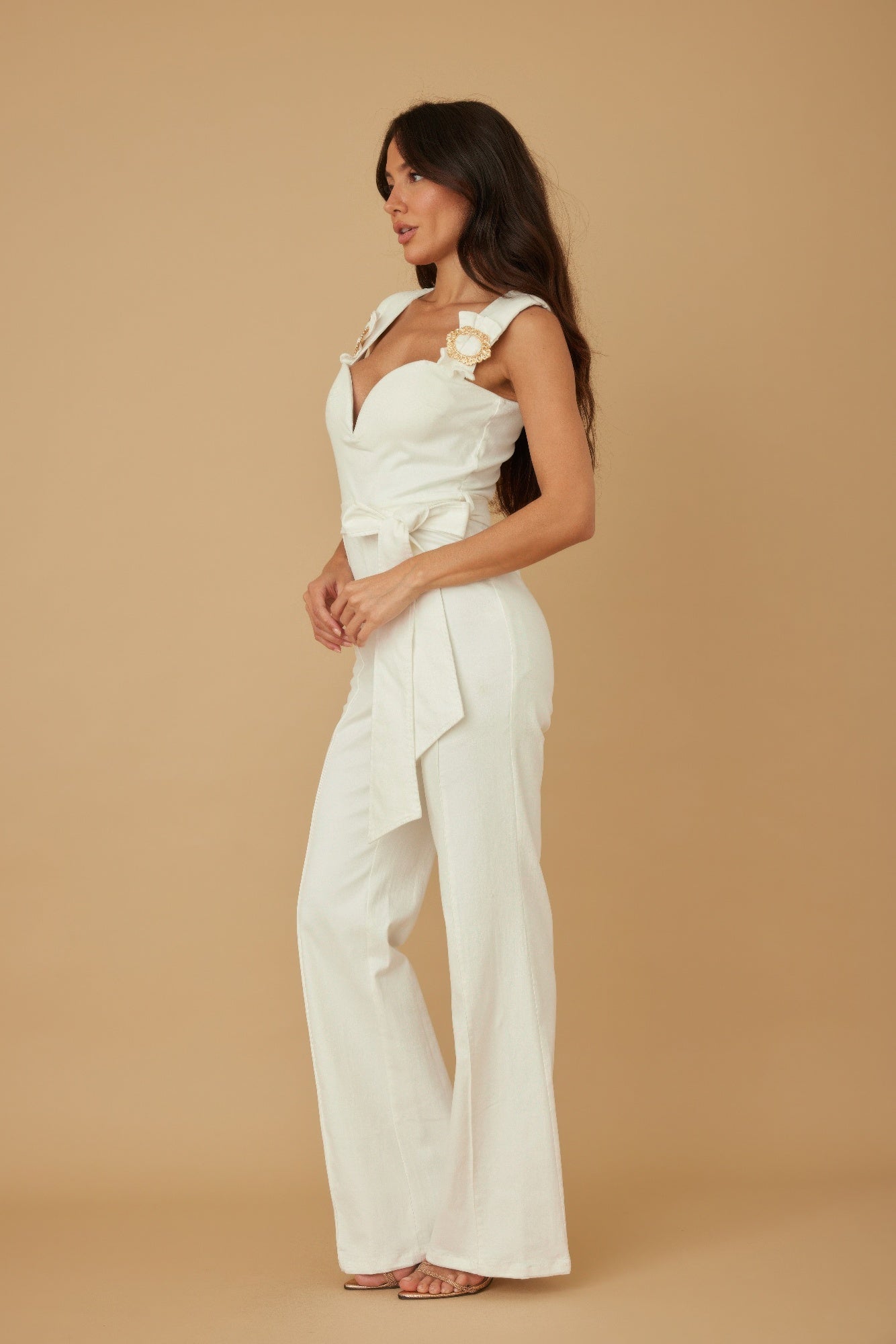 Intertwined Ring Detail With Strap Jumpsuit-Product Type | Naughty Smile Fashion