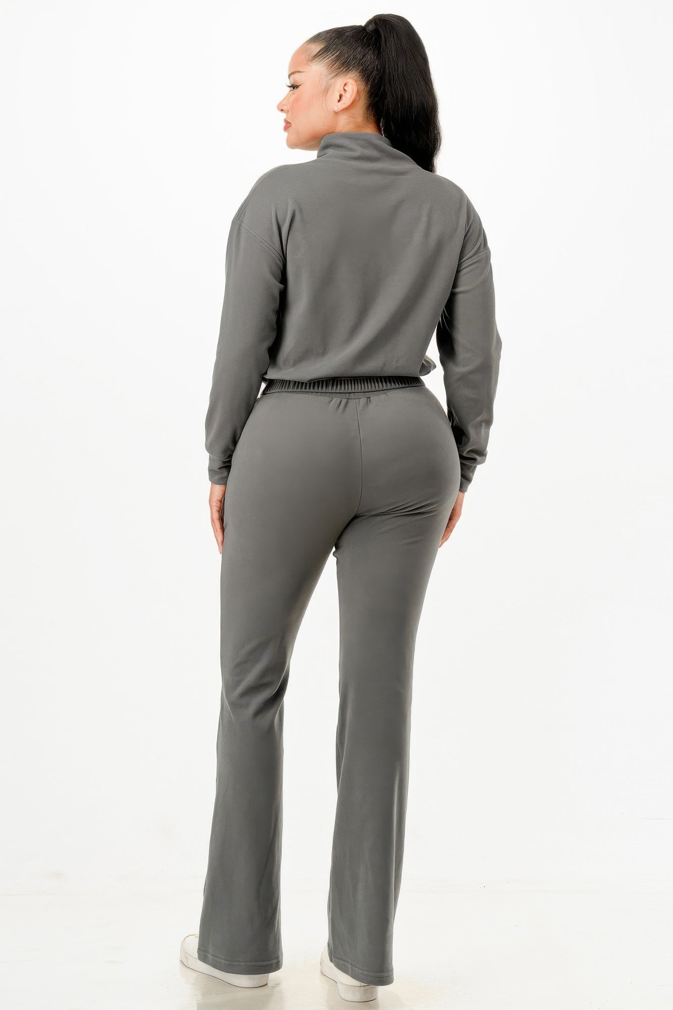Soft Zipup Track Suit Set-Product Type | Naughty Smile Fashion