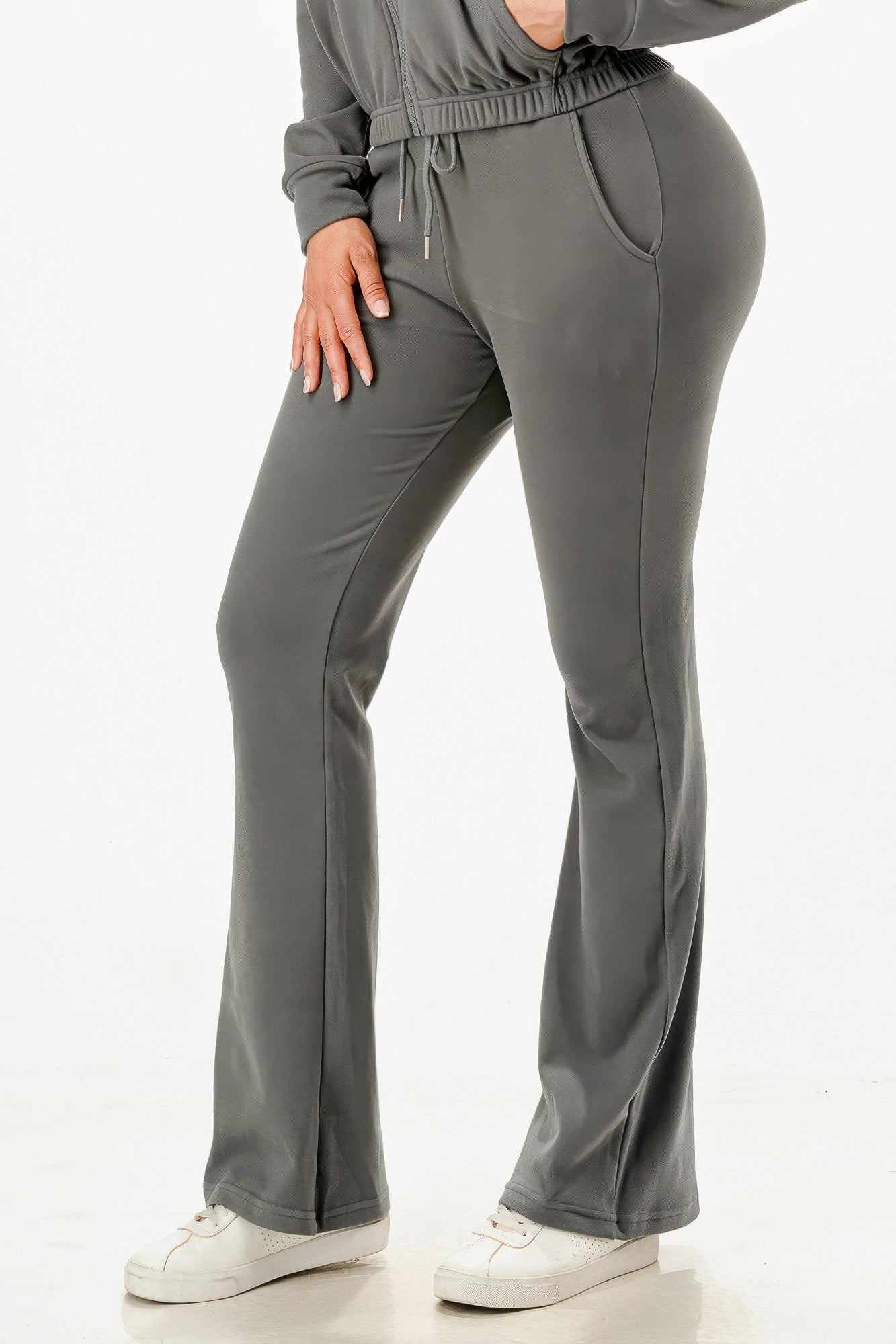 Soft Zipup Track Suit Set-Product Type | Naughty Smile Fashion