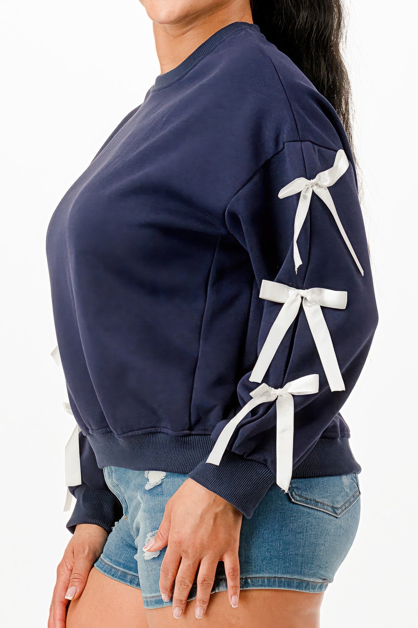 Casual Sweatshirts With Bow-Product Type | Naughty Smile Fashion