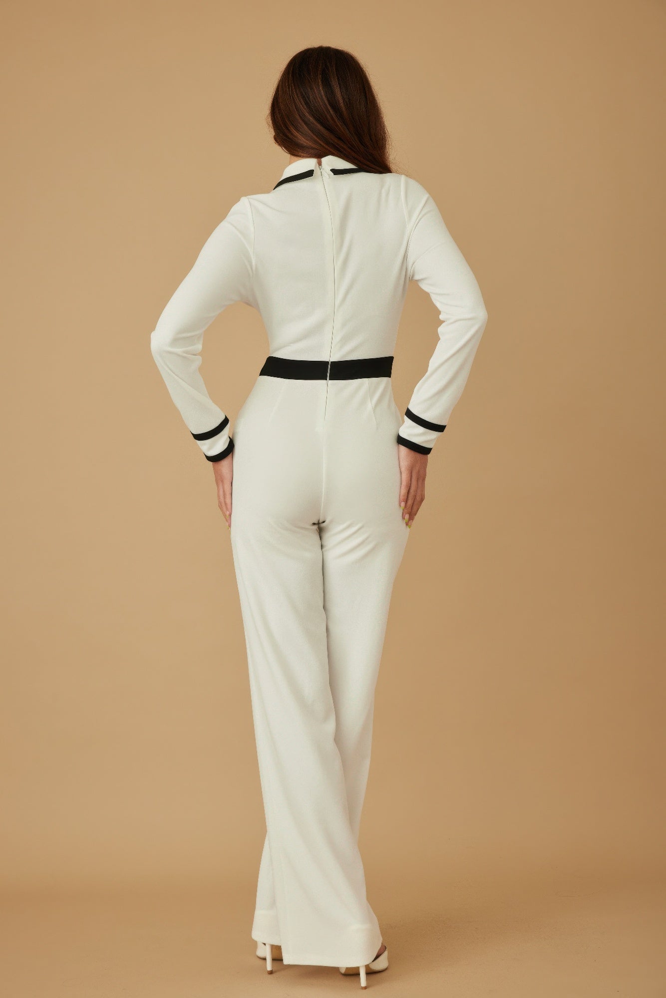 Button Trio Jumpsuit-Product Type | Naughty Smile Fashion