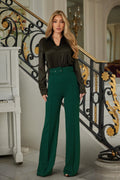 High Waist Pants With Buckle Belt-Product Type | Naughty Smile Fashion