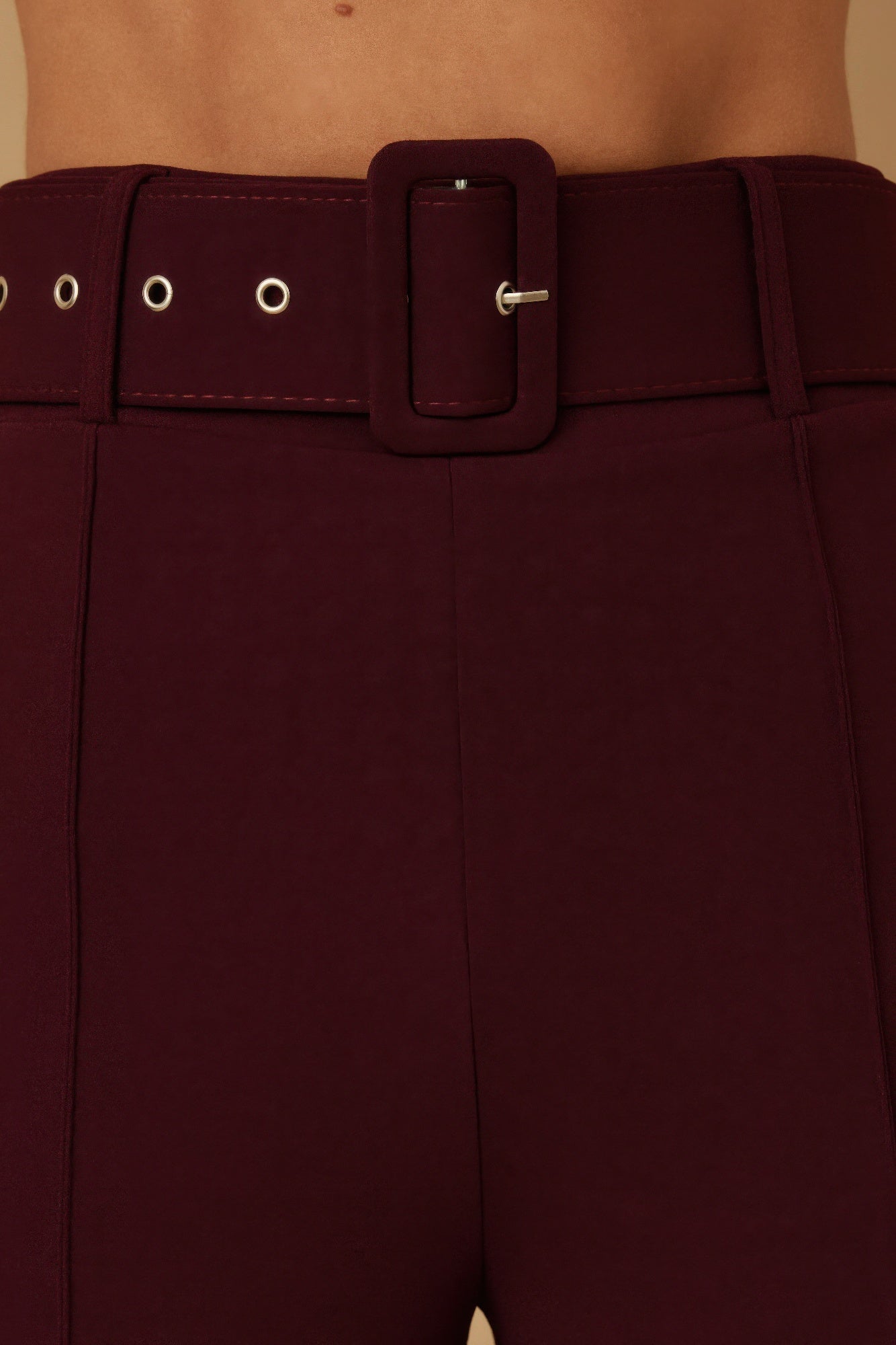 High Waist Pants With Buckle Belt-Product Type | Naughty Smile Fashion