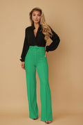 High Waist Pants With Buckle Belt-Product Type | Naughty Smile Fashion