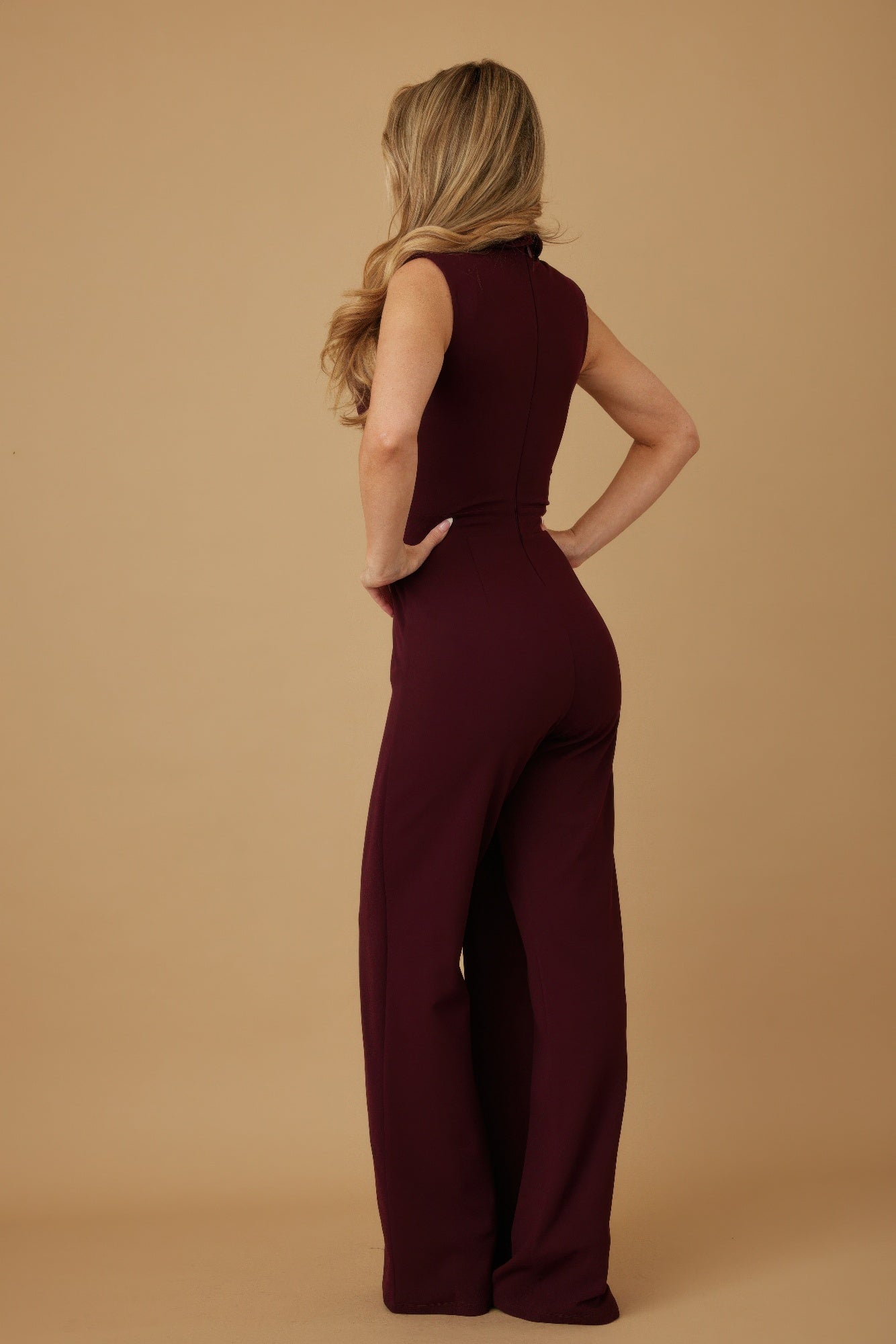Open Flap With Metal Shank Button Jumpsuit-Product Type | Naughty Smile Fashion