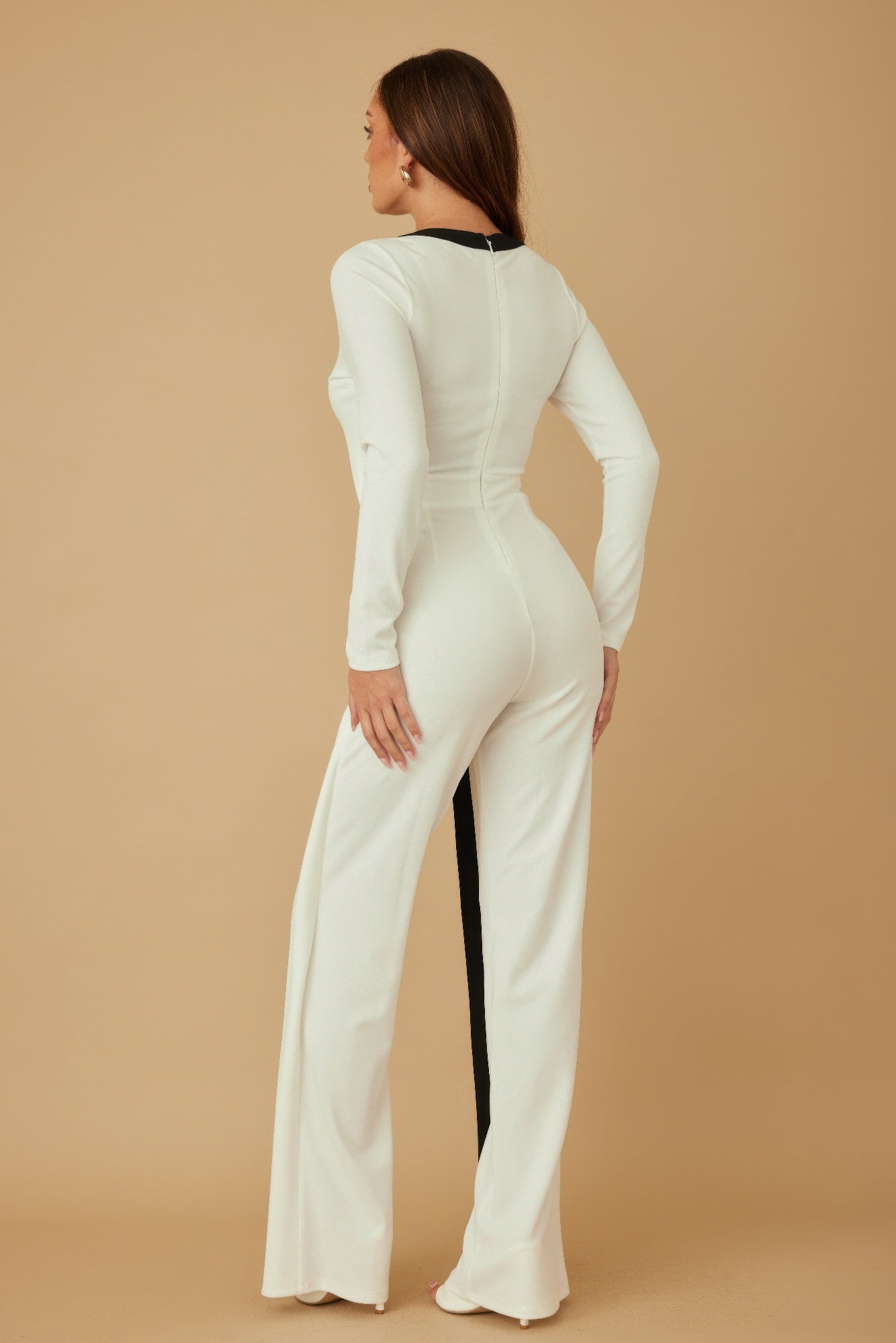 Mirror Stone Long Layer Jumpsuit-Product Type | Naughty Smile Fashion