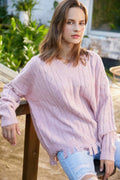 Solid Knit Sweater-Product Type | Naughty Smile Fashion
