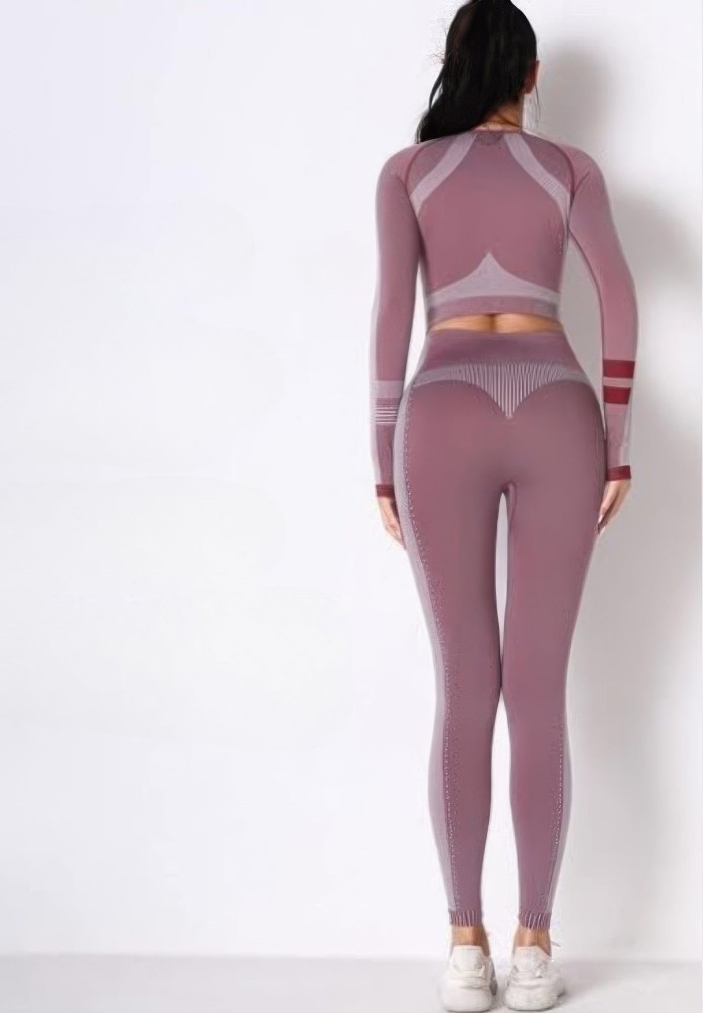 Seamless Long Sleeve Solid Yoga Set-Product Type | Naughty Smile Fashion