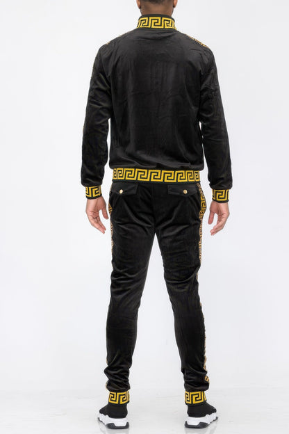 Track Set Velour Status Print Suit – New Arrival Now Live