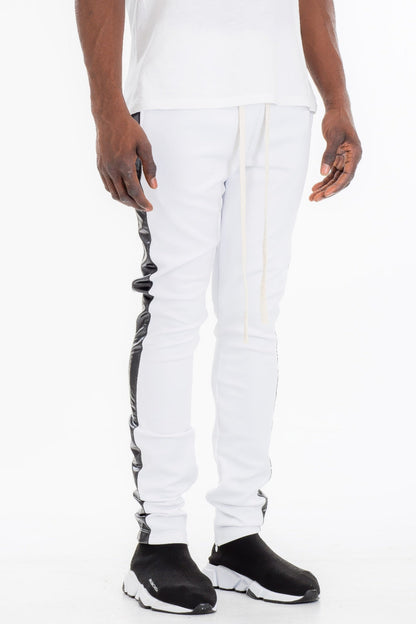 Leather Tape Track Pants – New Arrival Now Live