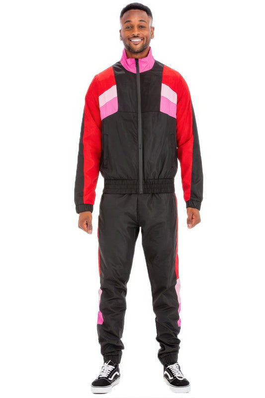 New Arrival – Windbreaker Chevron Track Suit – New Arrival Now Live