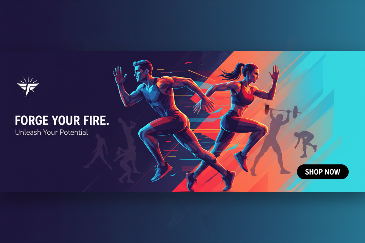 Fitness Brand Hero Banner